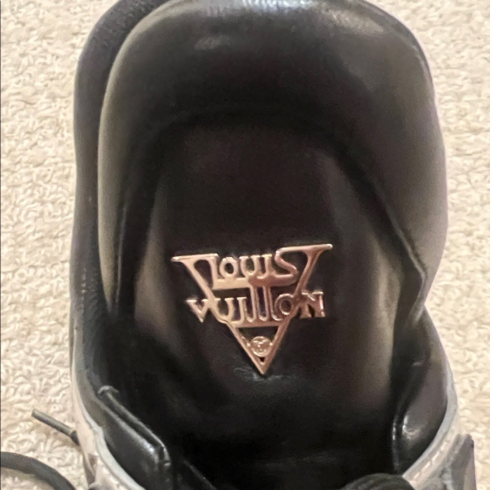 Louis Vuitton Black and Silver Athletic Shoes - Picture 5 of 8